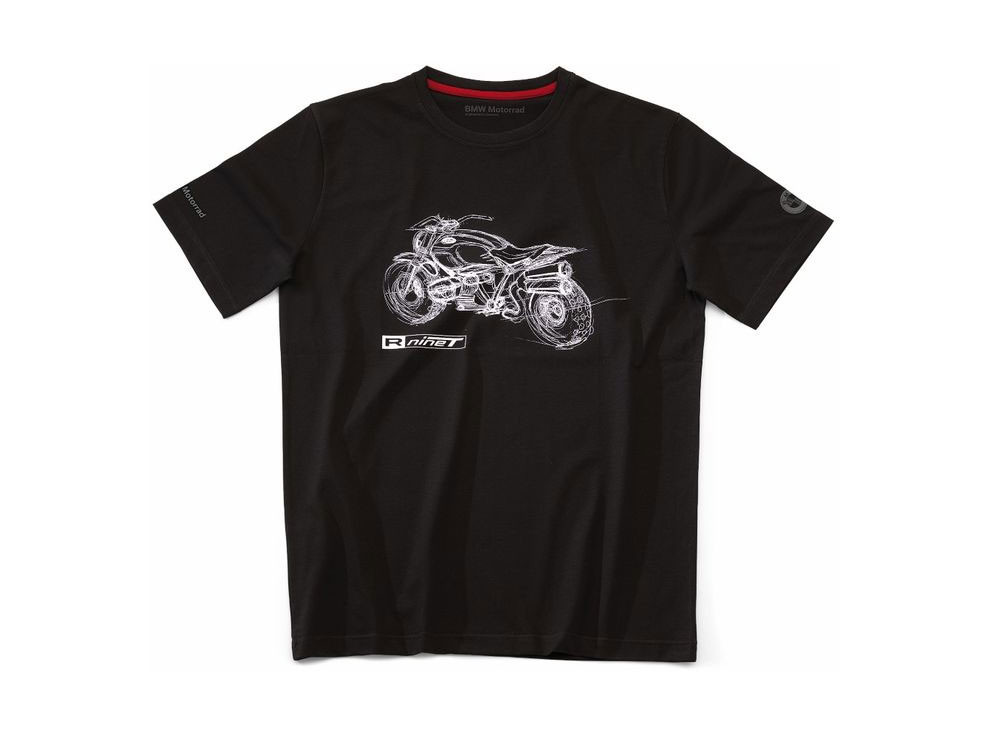 BMW R Nine T Scrambler Tee Black