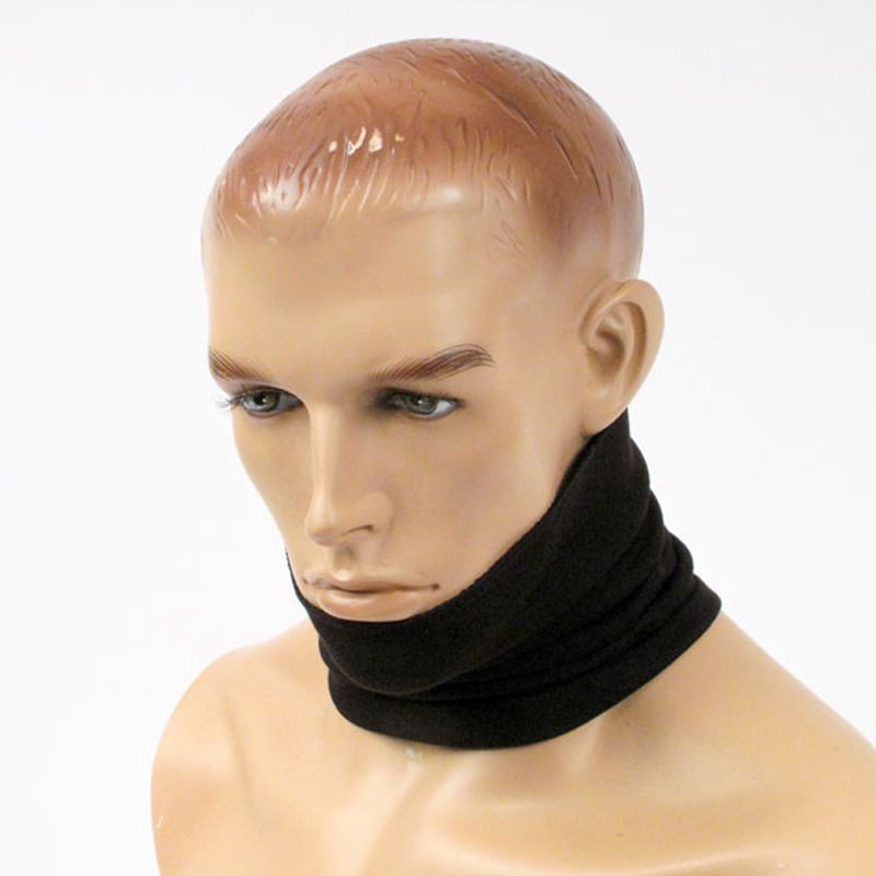 WHITES NECK WARMER -BLK