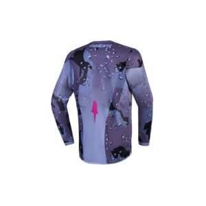 Youth Fluid Lone Jersey Gray Camo/Purple M - Image 2