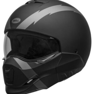 Bell Broozer Arc Open Face Helmet Matte Black/Grey - Image 3