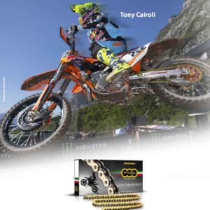 90/415 RH2 MOTOCROSS CHAIN 120 LINKS - Image 2