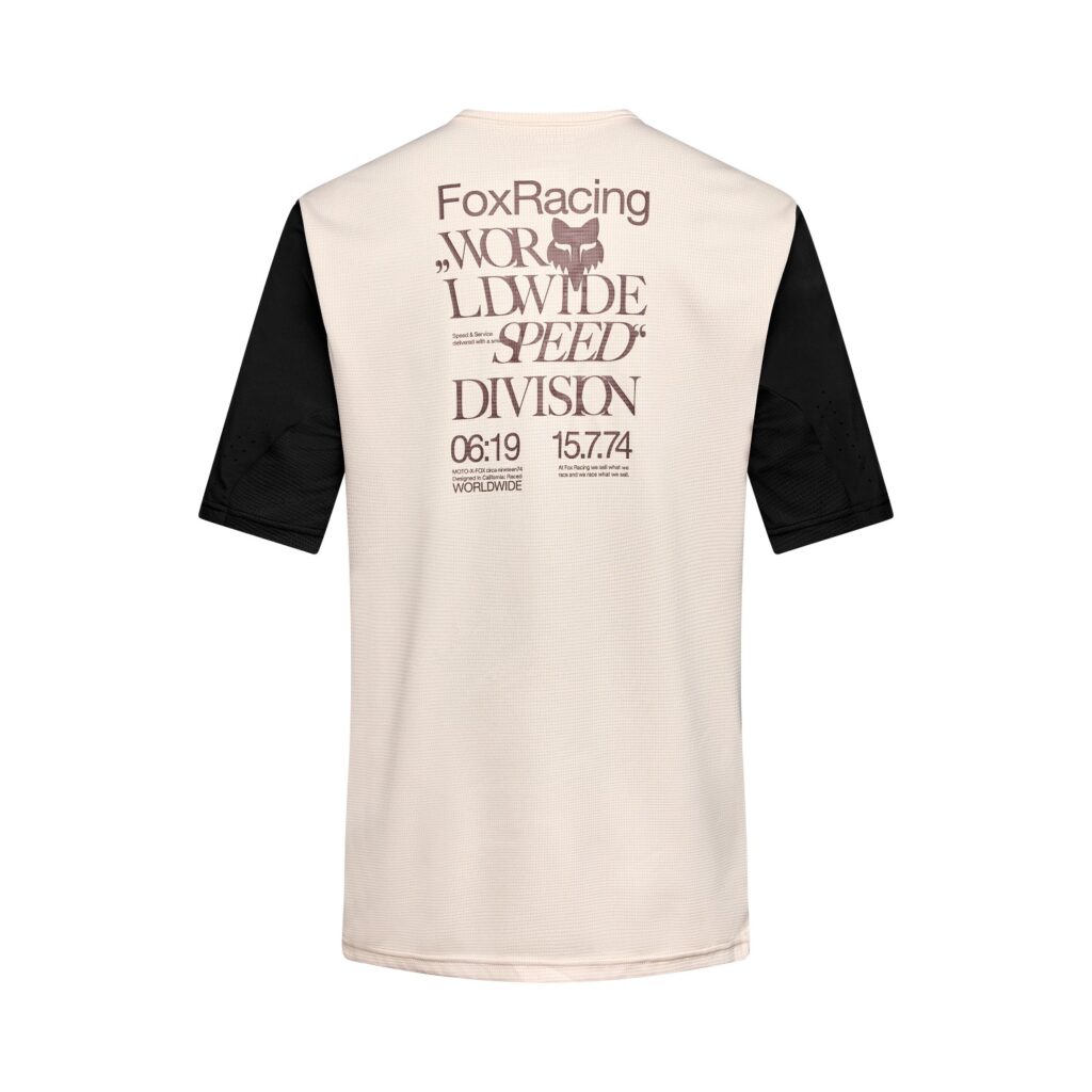 Fox Defend MTB Short Sleeve Jersey Park Chalk White