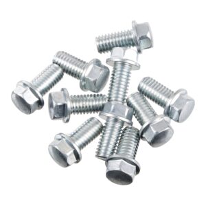 Bolt 8mm M6x12mm Hex Flange Bolt (Packet of 10) - Image 1