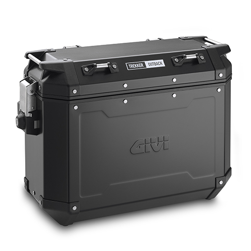Givi Trekker Outback Cam-Side Pannier Right 37LT Alu Black