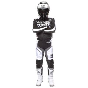 Fasthouse Grindhouse Waypoint Motocross Jersey Black/White - Image 2