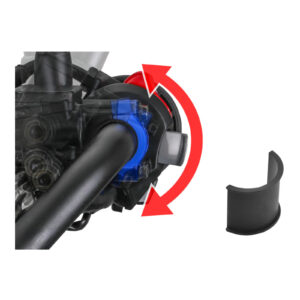 Zeta Rotating Bar Clamp Clutch - Black - Image 6
