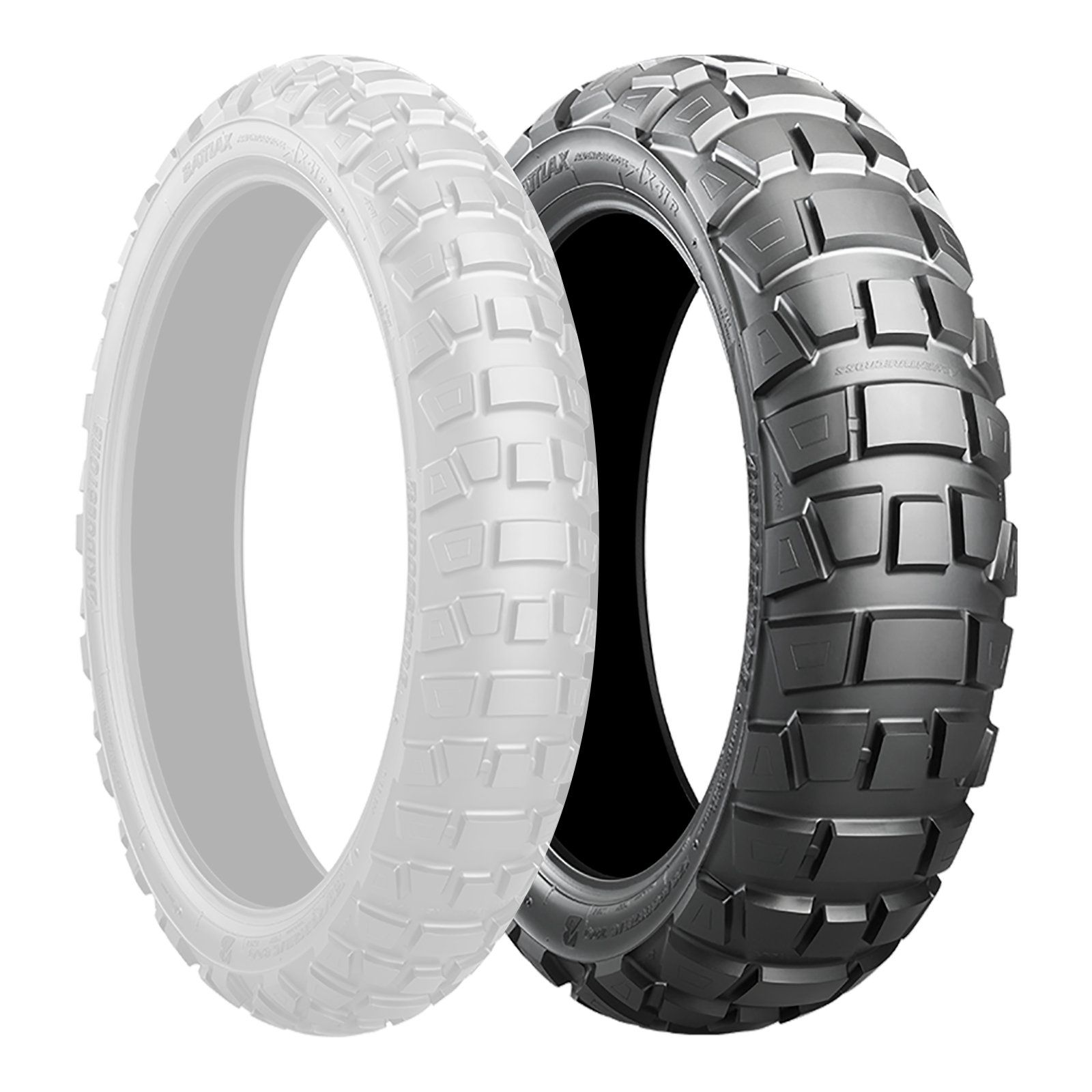 Bridgestone AdventureCross AX41 Rear Tyre 120/90x17 - Image 3