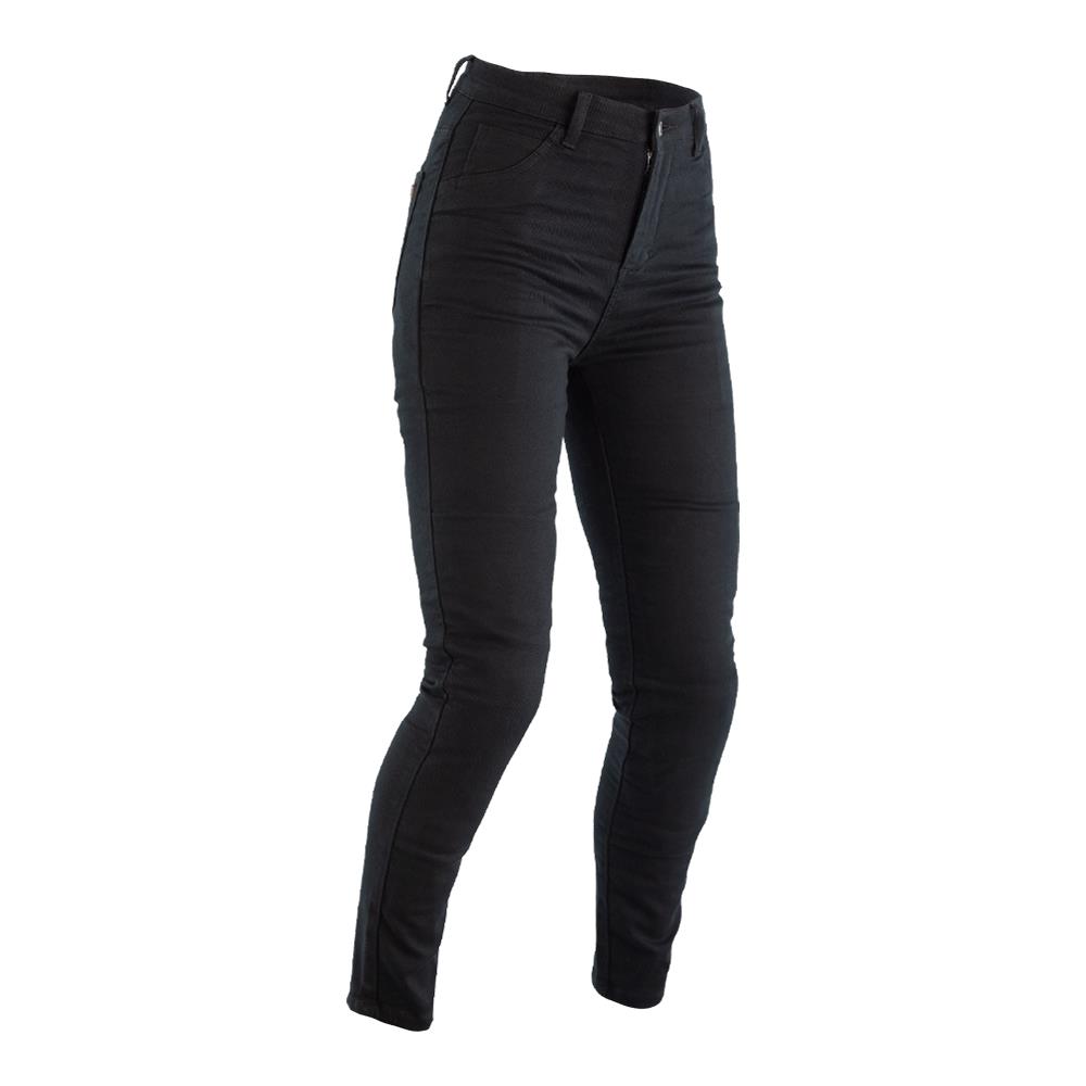 RST Jegging CE Shortleg Textile Jeans Ladies Black Twill