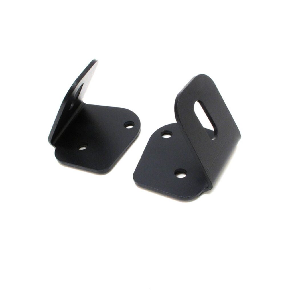 WHITES LED LIGHT BAR FLUSH MOUNT BRACKETS PAIR