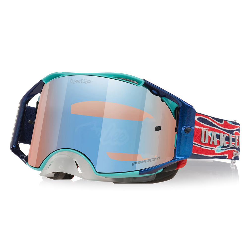 Oakley Airbrake MX Goggle TLD Blue w/ Prizm Sapphire Lens