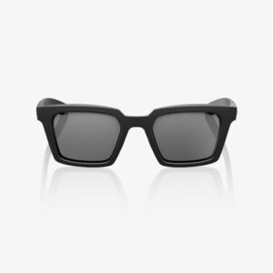 100% Erba Soft Tact Black Sunglasses Smoke Lens - Image 2