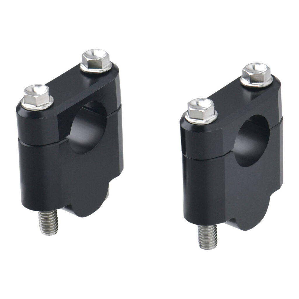 Zeta Bar Rise Kit - Height 30mm, 22.2mm Bar - Black