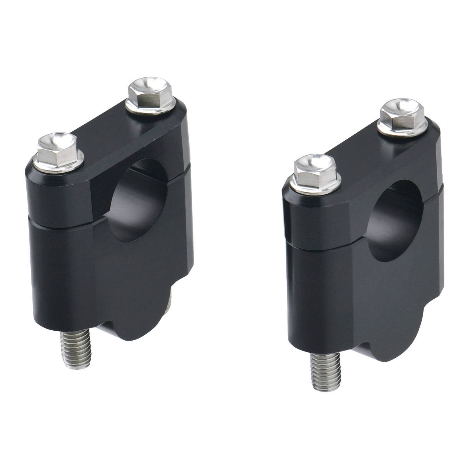 Zeta Bar Rise Kit - Height 30mm, 22.2mm Bar - Black - Image 2