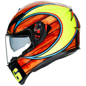 AGV K3 SV Road Helmet Rossi Mugello 2004 - Image 4