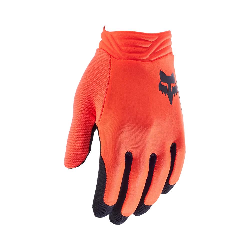 Fox Airline Motocross Gloves Youth Flo Orange