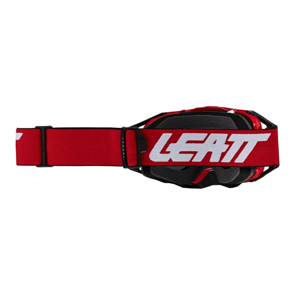 Leatt 6.5 Velocity Motocross Goggle Red Clear 83 VLT