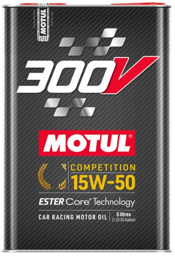 Motul 300V Comp 15w50 5 litre AP (Car Only)