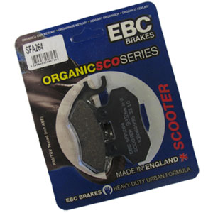 EBC SFA353HH SCOOTER DOUBLE-H SINTERED BRAKE PADS [NC] NS