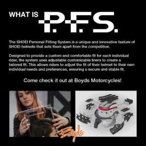 Shoei PFS (Personal Fitting System) - Image 2