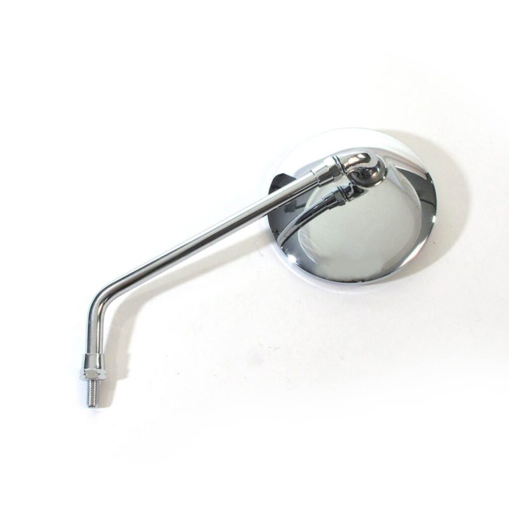 WHITES MIRROR 8MM UNIVERSAL CHR - LEFT HAND THREAD (EA)