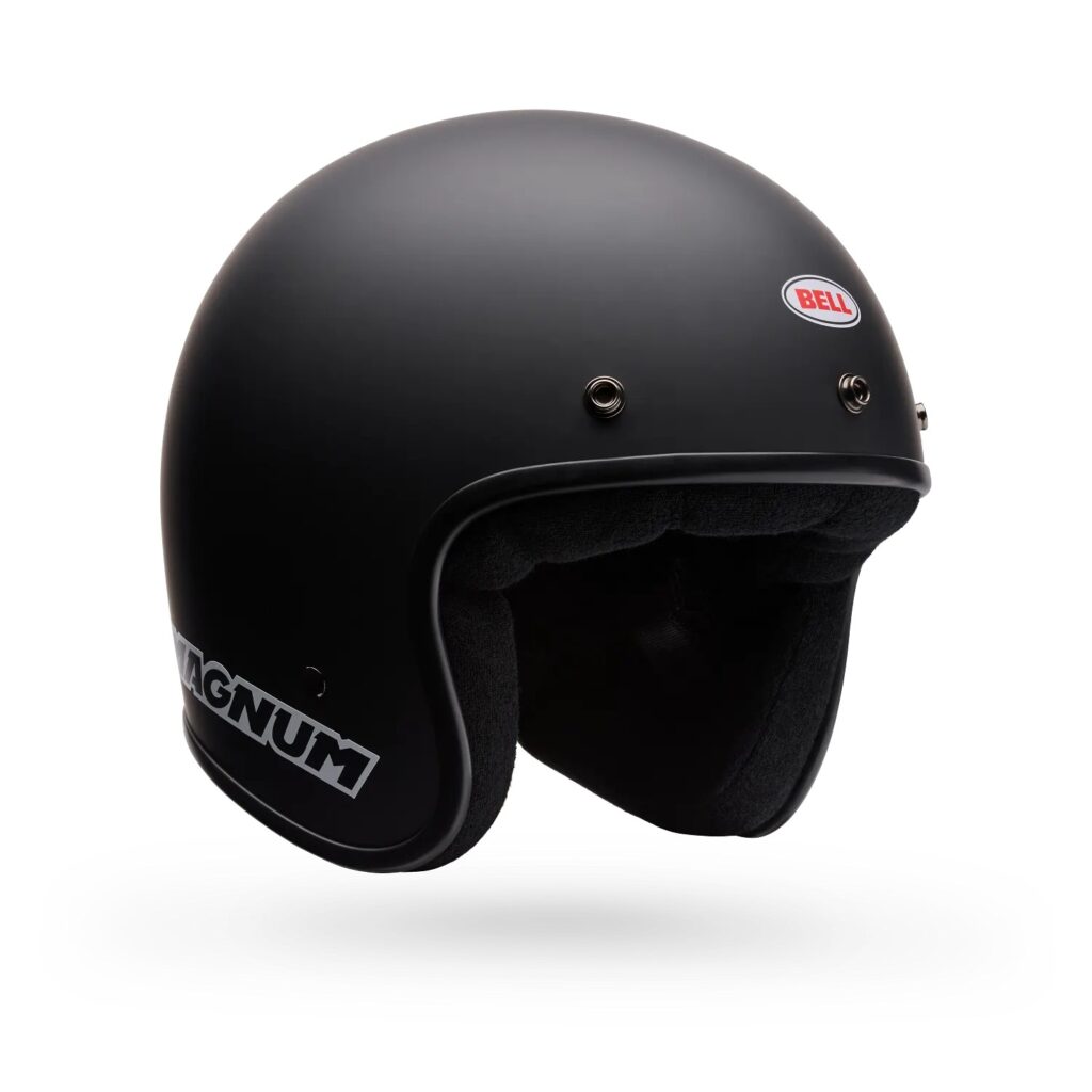 Bell Magnum Solid ECE Open Face Helmet Matte Black