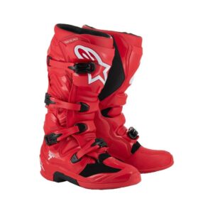 Alpinestars Tech-7 Motocross Boots Bright Red - Image 1
