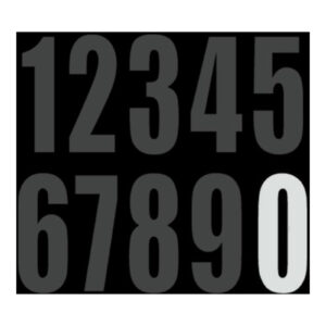 DRC Motion Standard Number ED3 White "0 - Image 2
