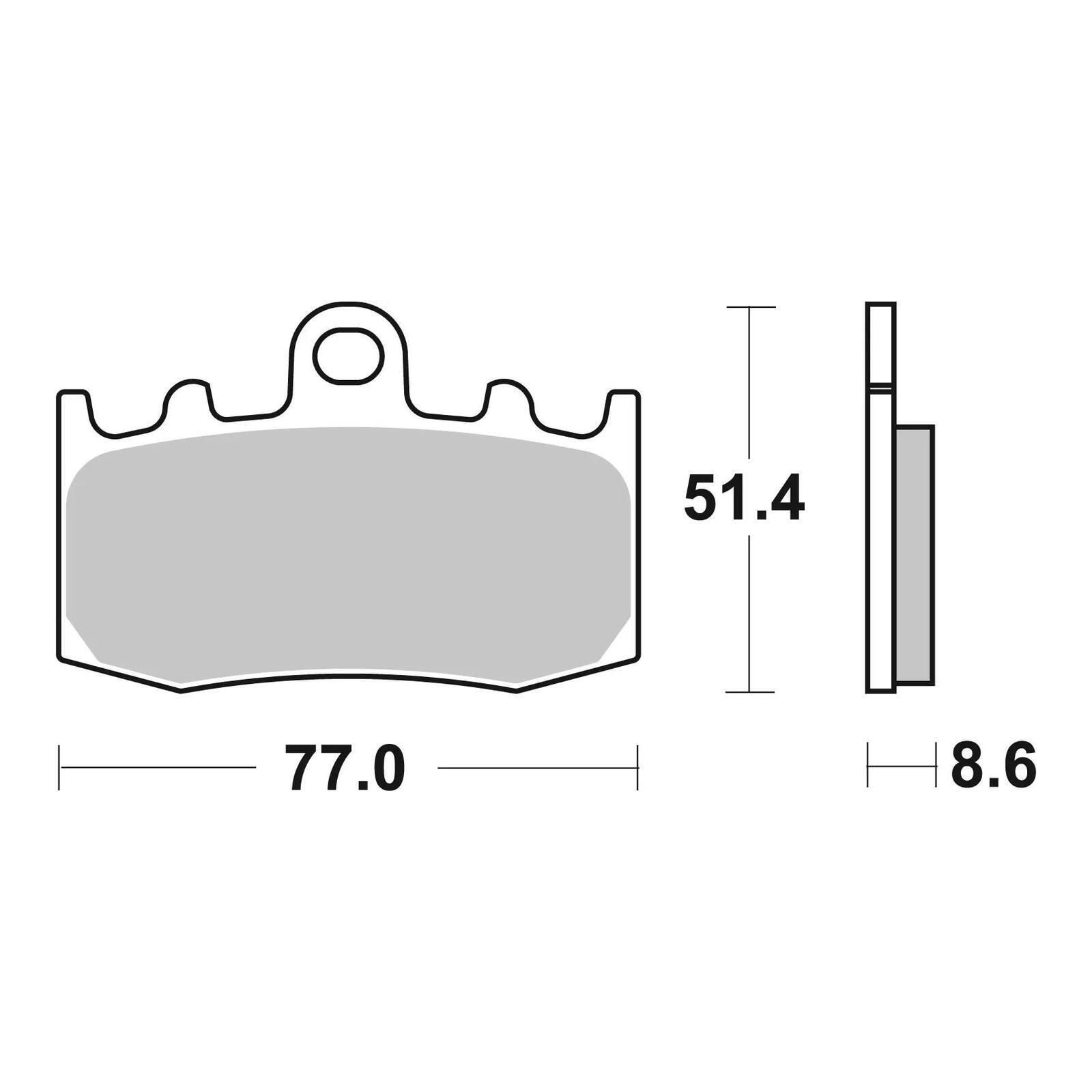 Brembo Brake Pad - Sintered Front - Image 3