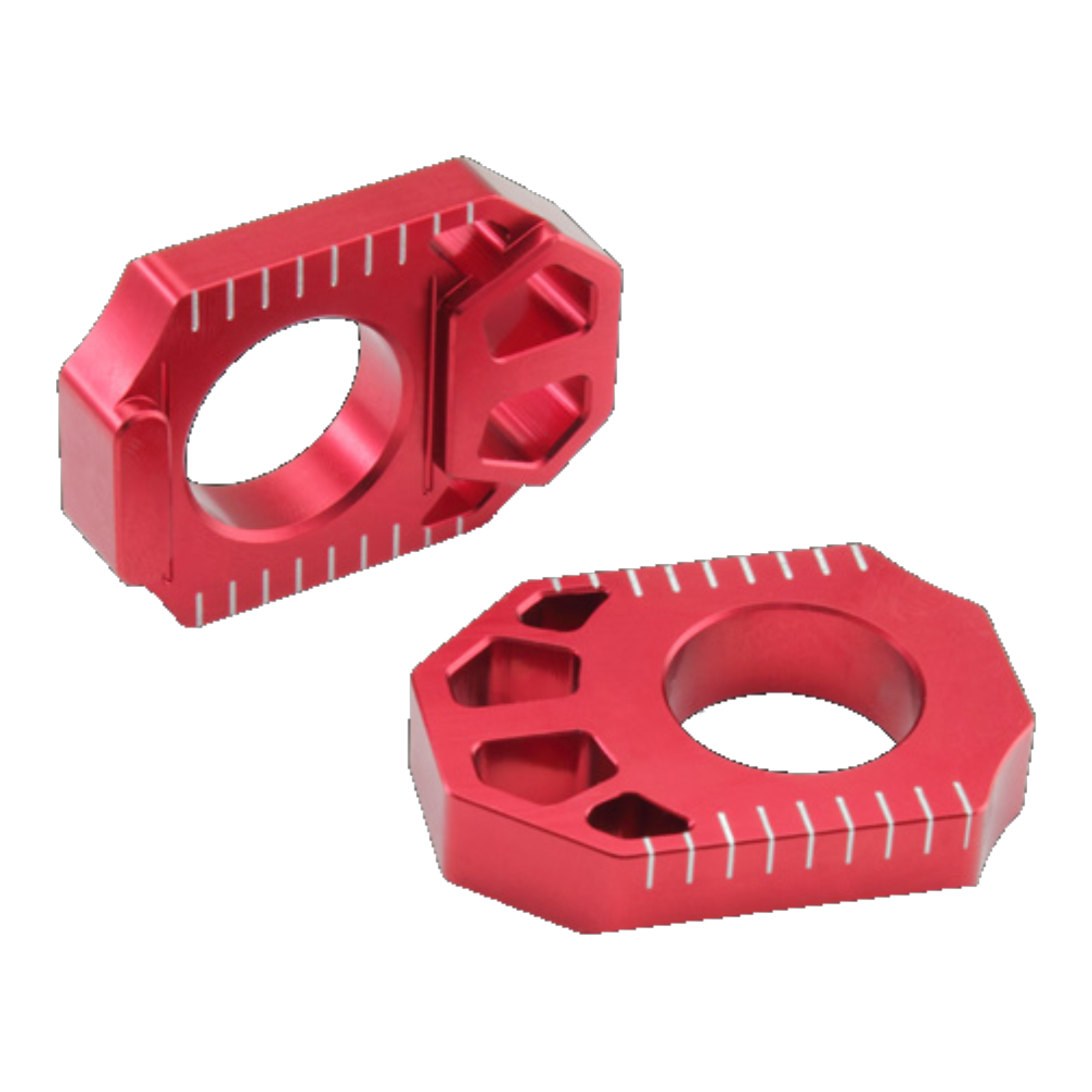 Zeta Rear Axle Block CRF250L/M/Rally Red - Image 1
