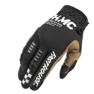Fasthouse Off-Road Sand Cat Motocross Gloves Black/Black - Image 2