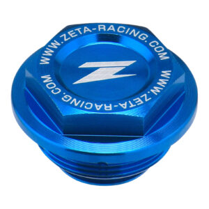 Zeta Rear Brake Reservoir Cover Brembo KTM / Husqvarna/GasGas - H-Blue - Image 1