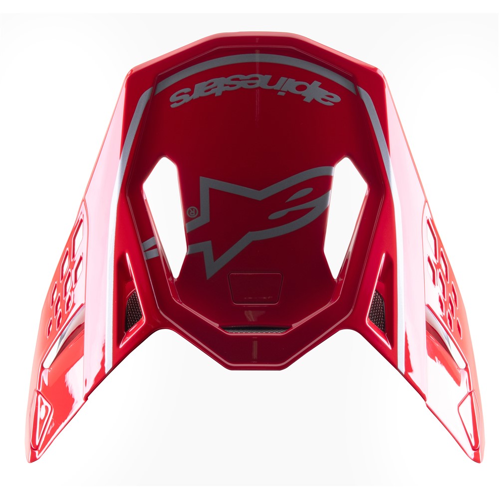 Visor S-M10 Acumen Red Fluoro/Black/Silver