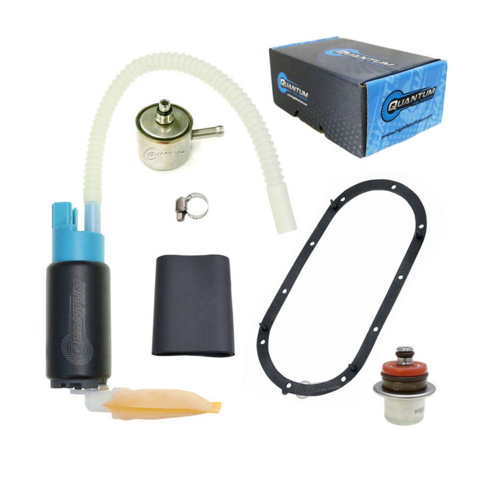 QUANTUM IN-TANK EFI FUEL PUMP W/REGULATOR, TANK SEAL,FILTER - Image 1
