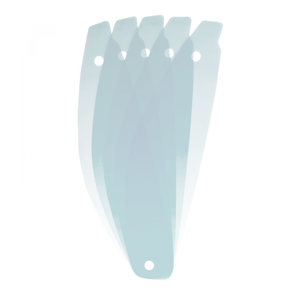 MT VISOR KIT TEAR-OFF MT-V-29B KRE+ [CLEAR] 5 PCS