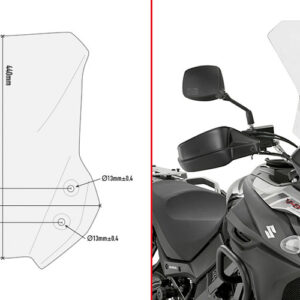 TOP BOX KIT NEEDS PLATE SUZUKI V-STROM DL 650 '17-> / 1000 '17-'19 - Image 2
