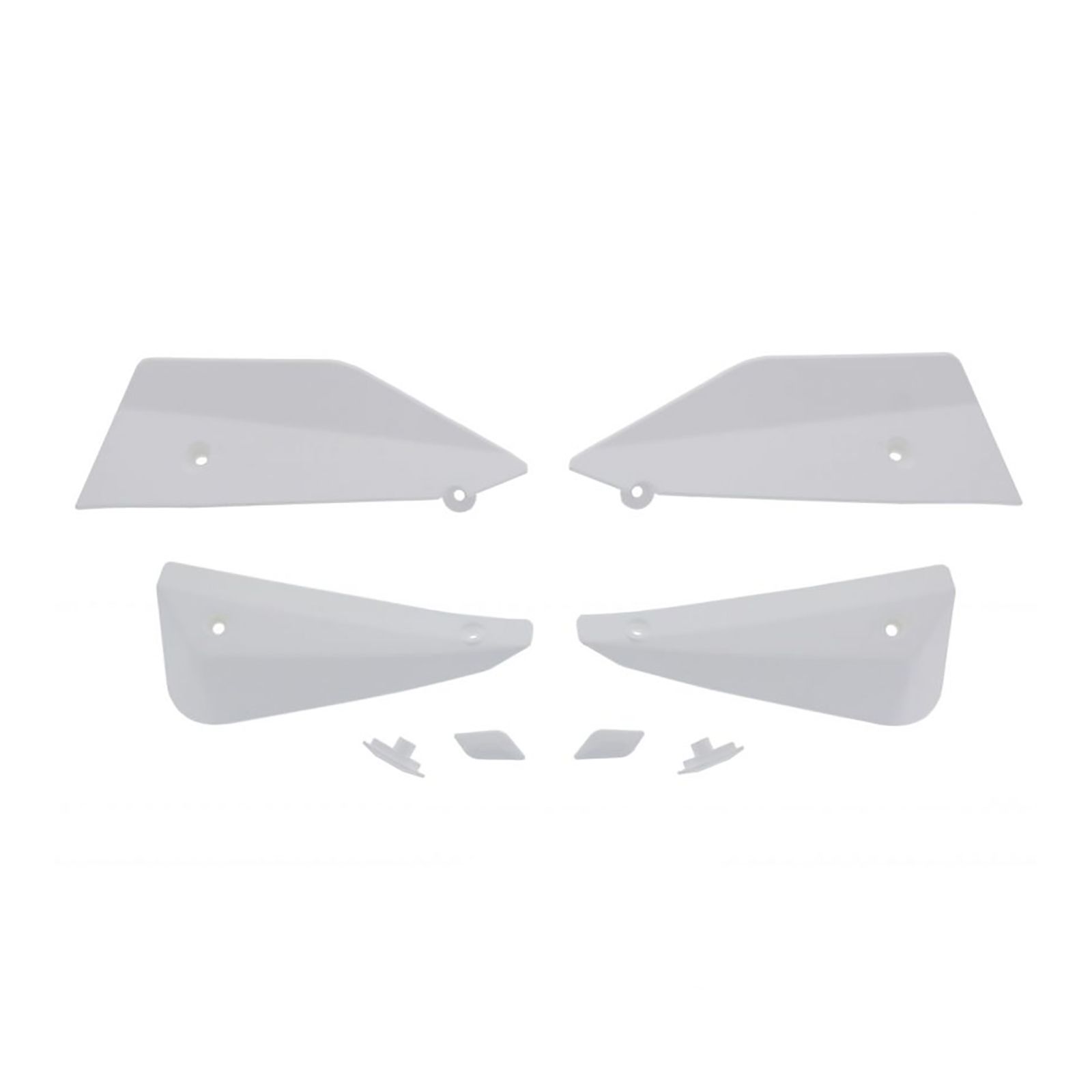 BARKBUSTERS HANDGUARD SABRE DEFLECTOR & PLUG SET - WHT - Image 1