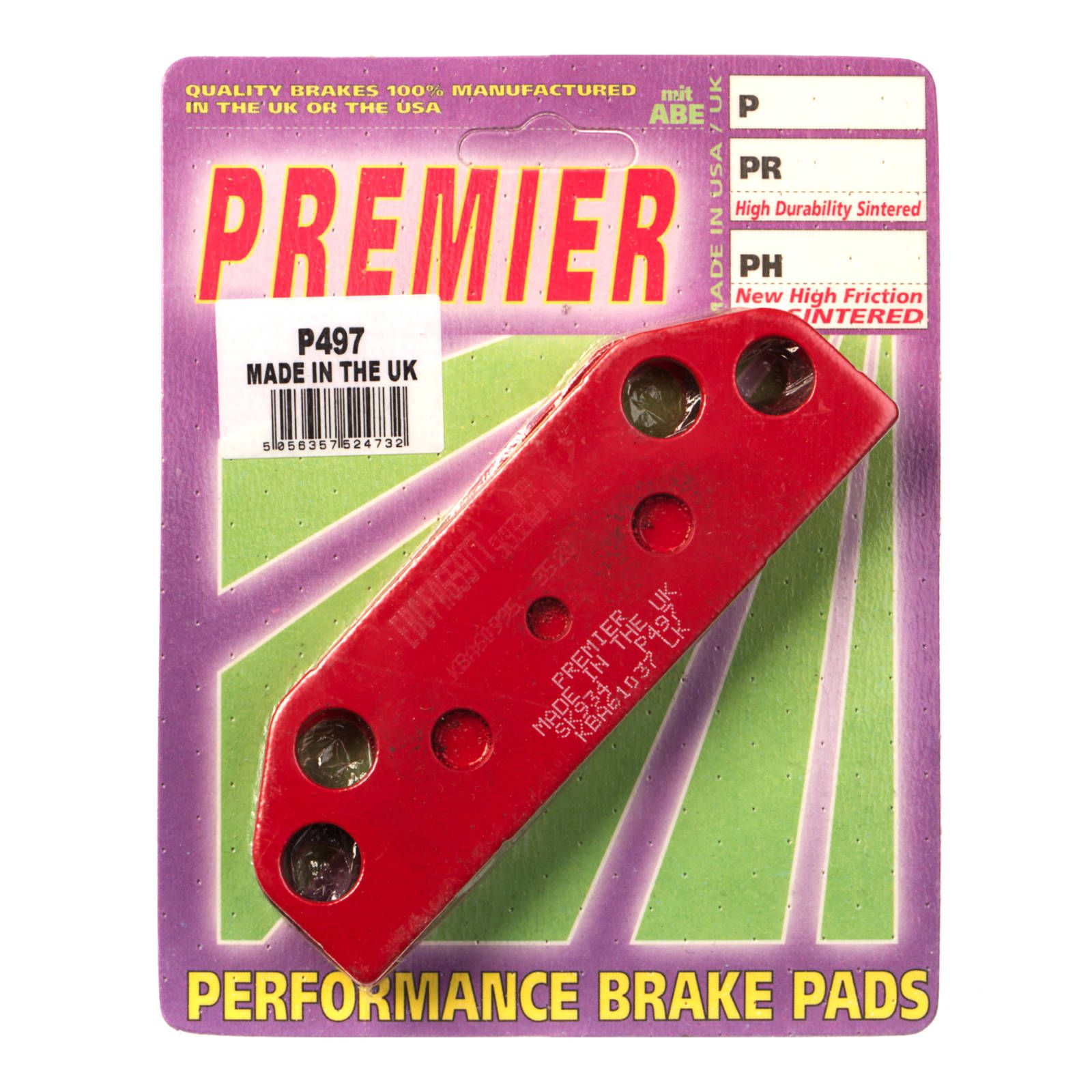PREMIER BRAKE PADS P497 - POL - Image 1