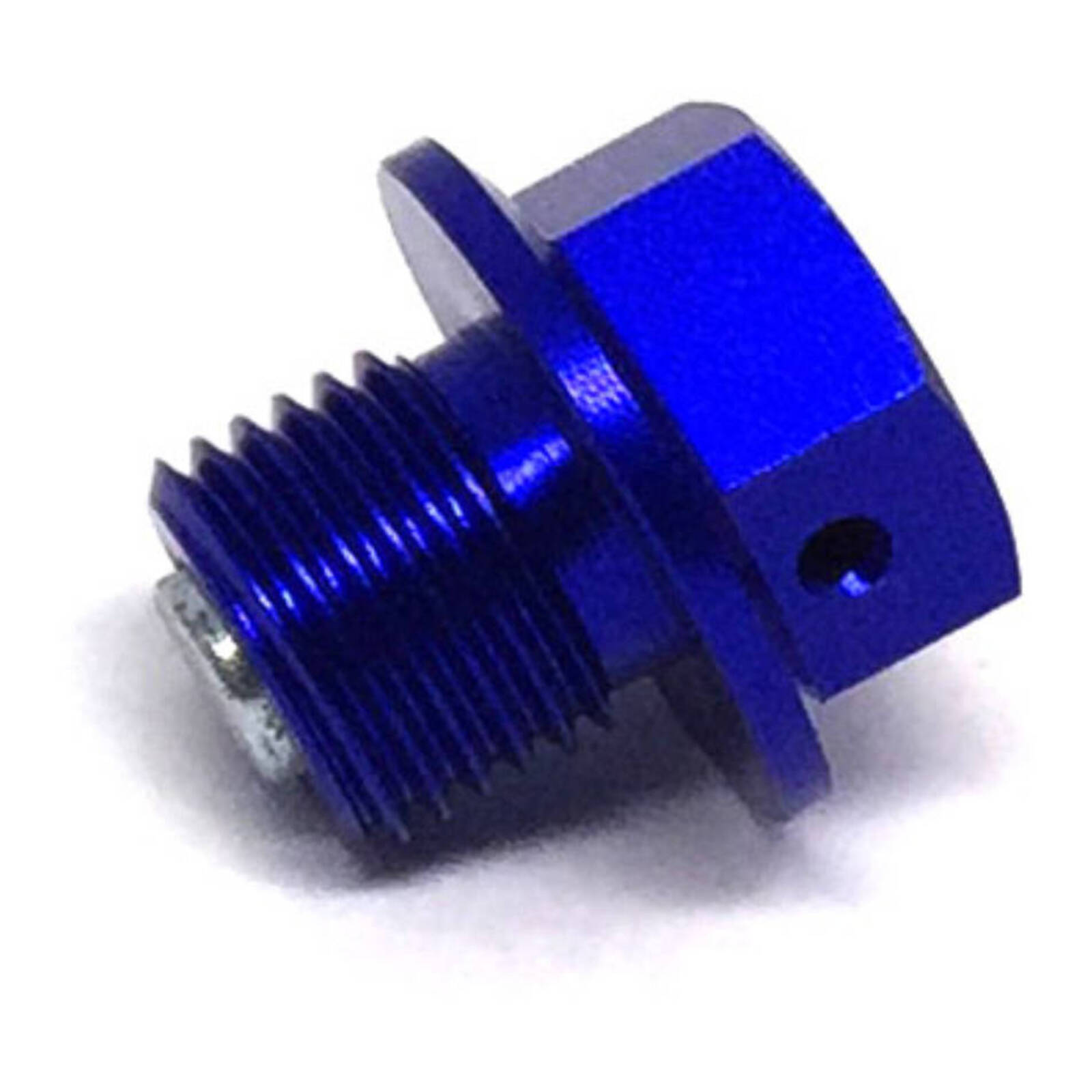 Zeta Magnetic Drain Bolt M12x1.25x10 - Blue - Image 1