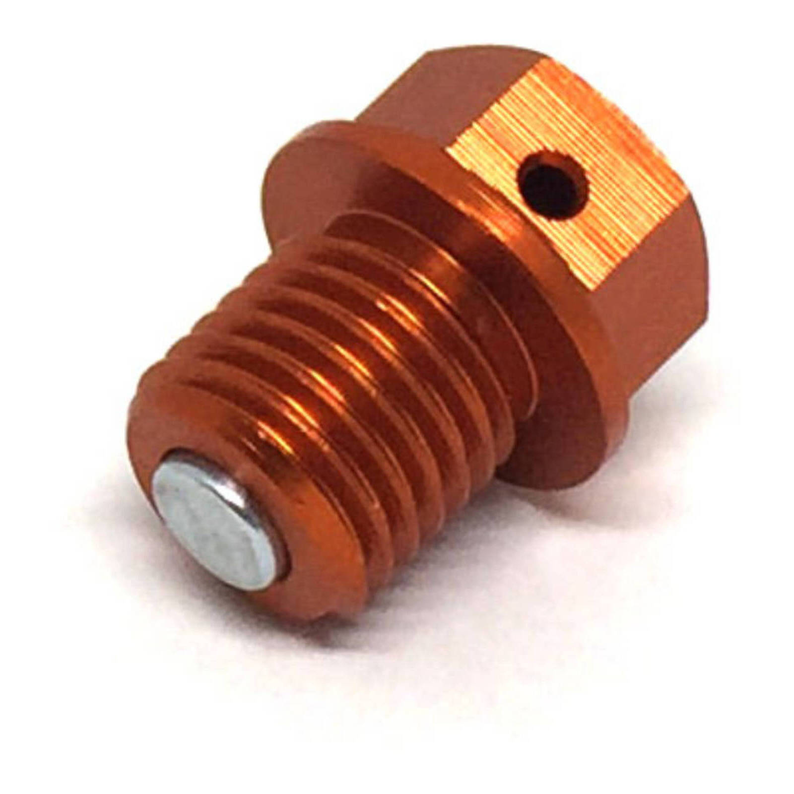 Zeta Magnetic Drain Bolt M12x1.5x12 - Orange - Image 2