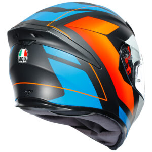 AGV K5 S Road Helmet Core Black/Blue/Orange - Image 5