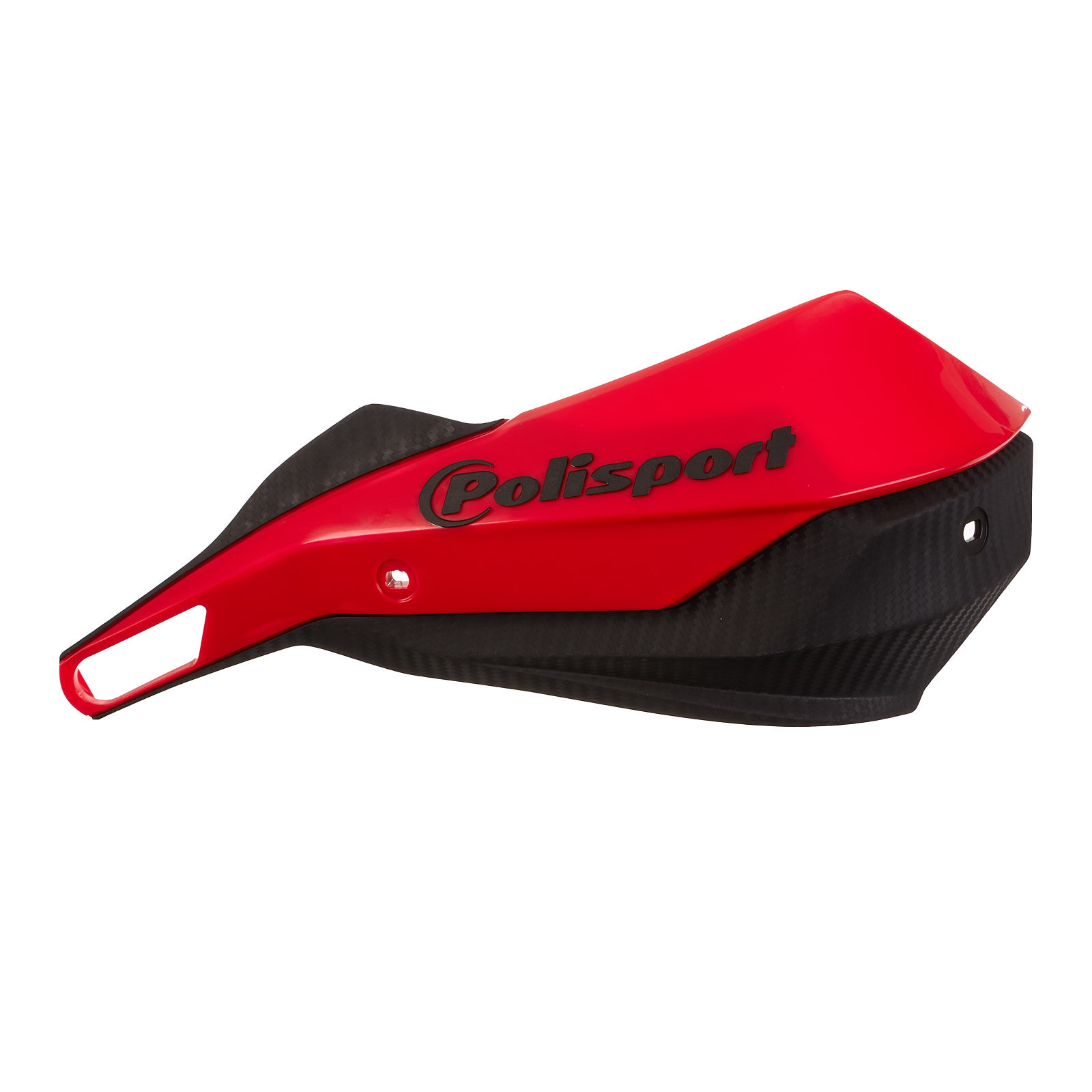 Polisport Handguard Trail Blazer Replacement Plastic - Red / Black - Image 1