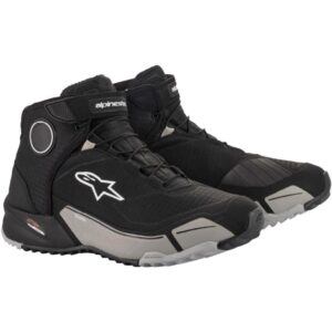 Road Boots Alpinestars CR-X Drystar Black/Grey - Image 2