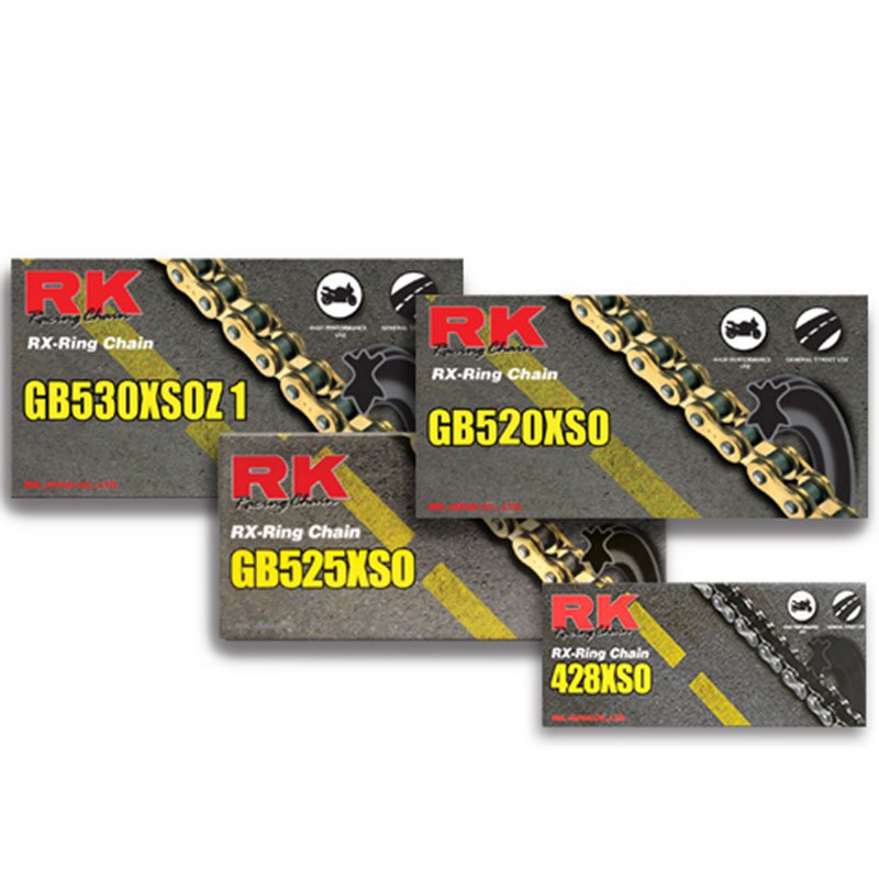 CHAIN RK GB525XSO x 110 GLD RX-RING