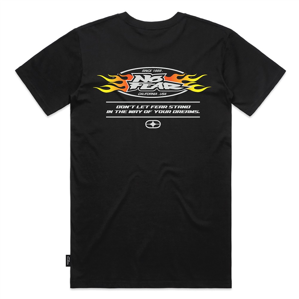 No Fear Flames Tee