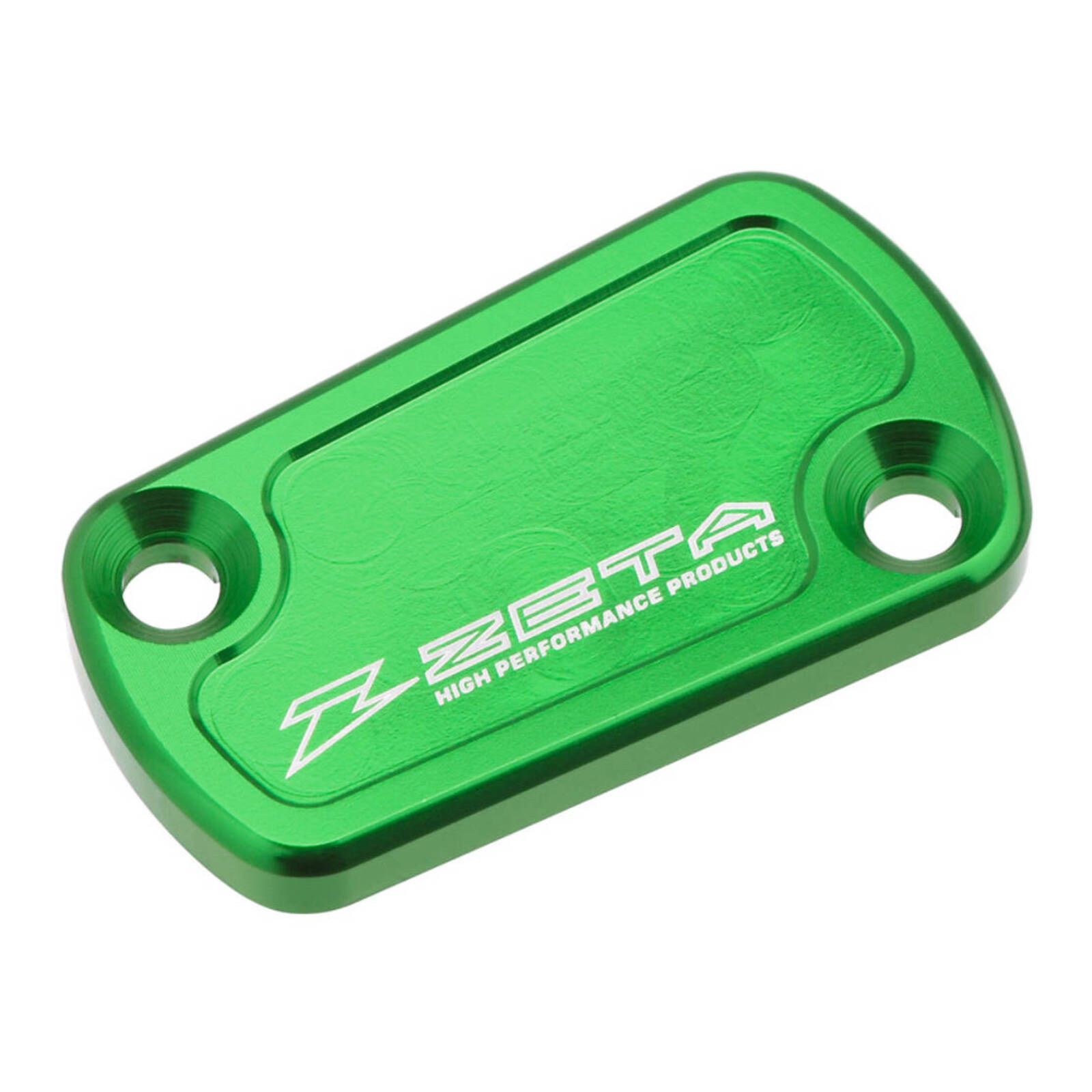 Zeta Clutch Reservoir Cover Honda CRF450R '21-, Kawasaki KX250 '21- Green - Image 1
