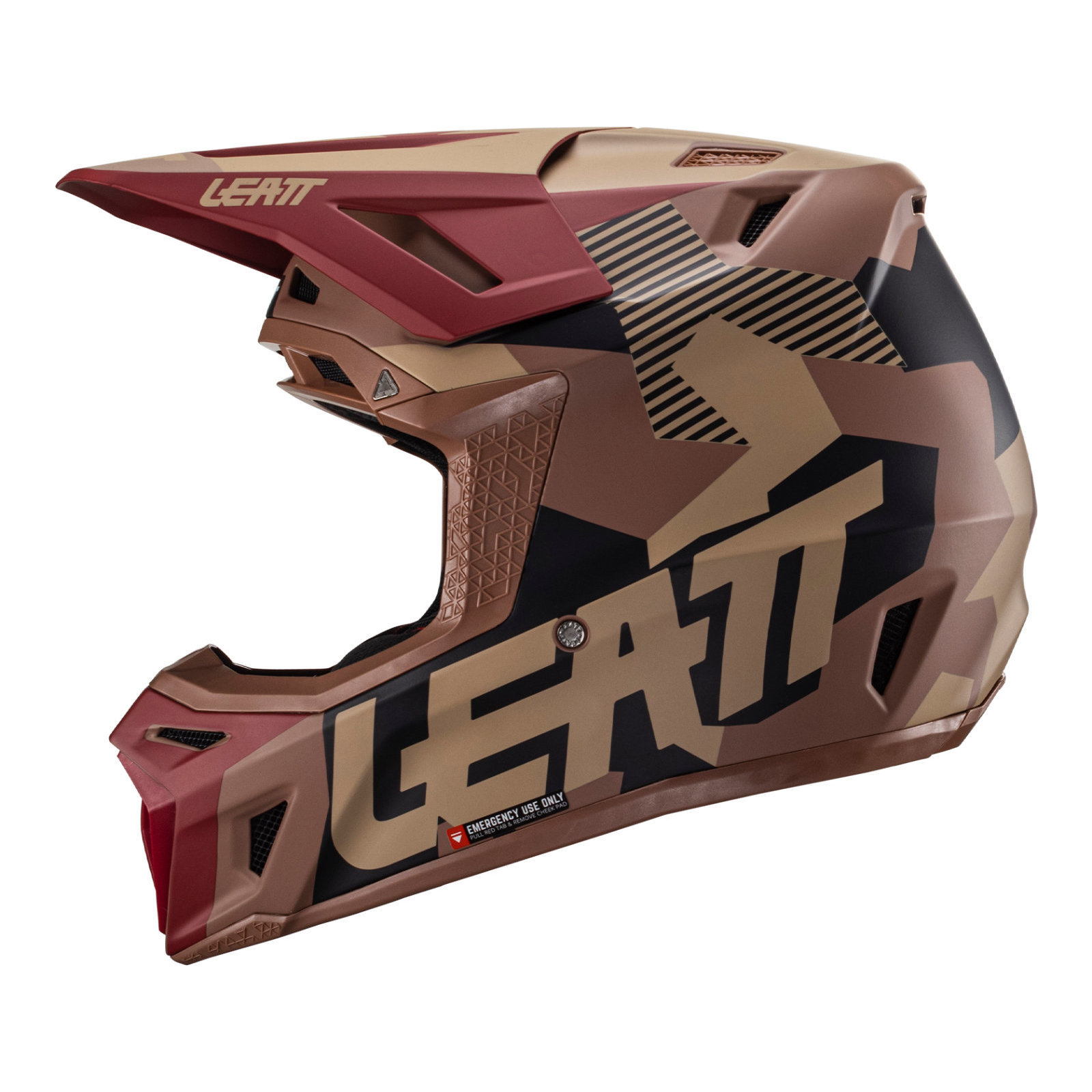 Leatt Moto Helmet Kit 8.5 Rubystone - Image 4