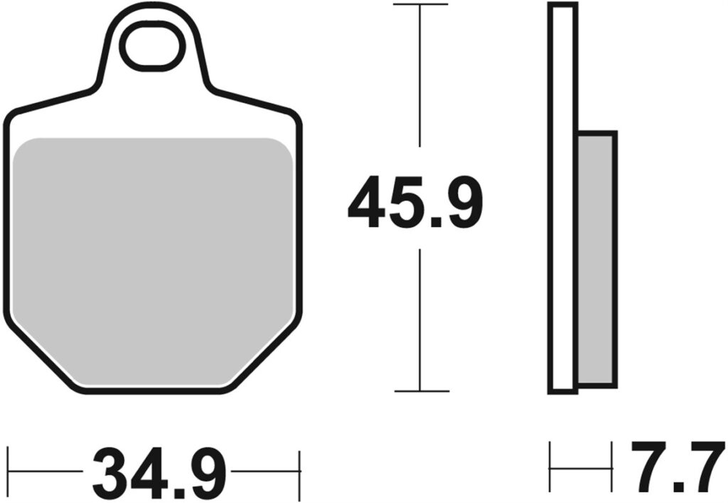 SBS 843DC Front Race Brake Pads