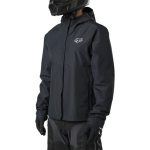 Fox Ranger OFfroad Packable Rain Jacket Black - Image 2