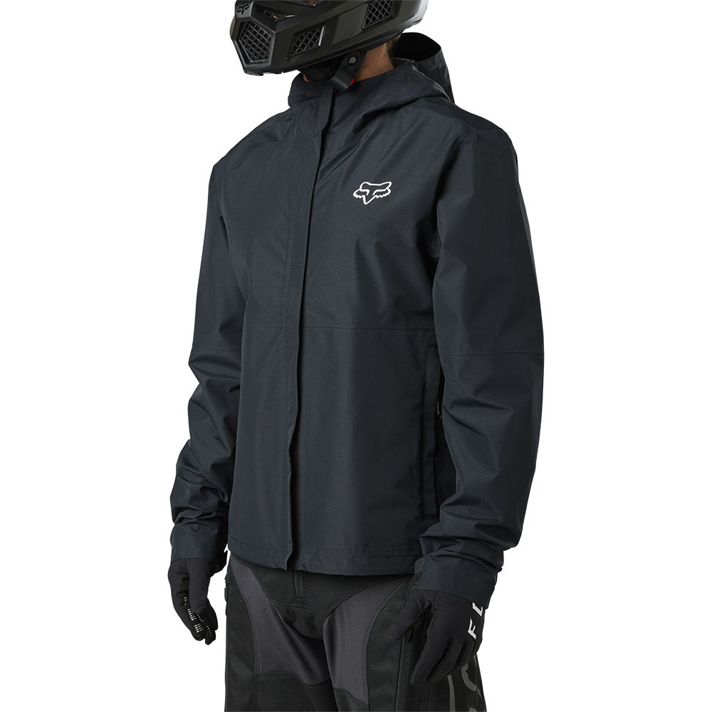 Fox Ranger OFfroad Packable Rain Jacket Black