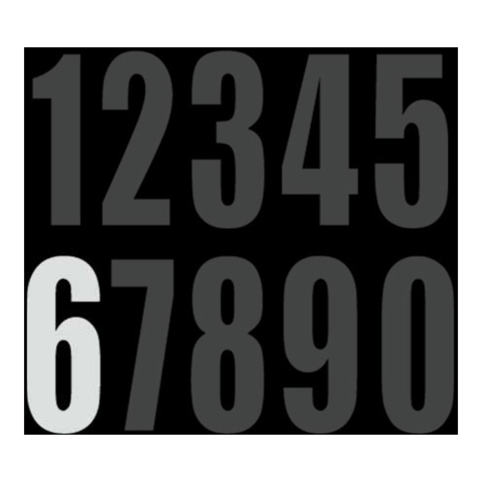 DRC Motion Standard Number MX3 White "6 - Image 2